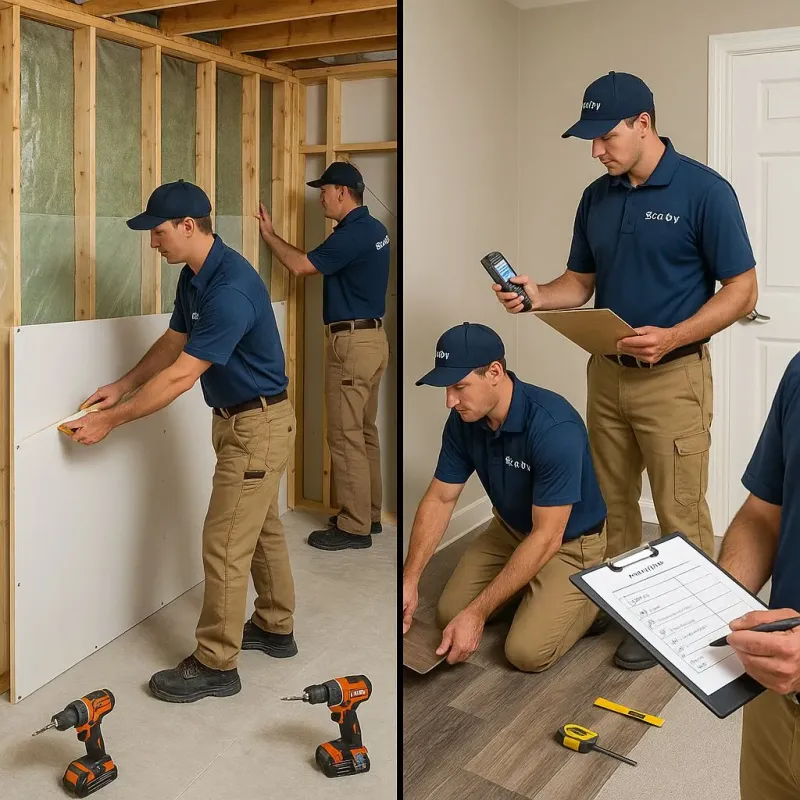 Repairs and Reconstruction process in Waggaman, LA